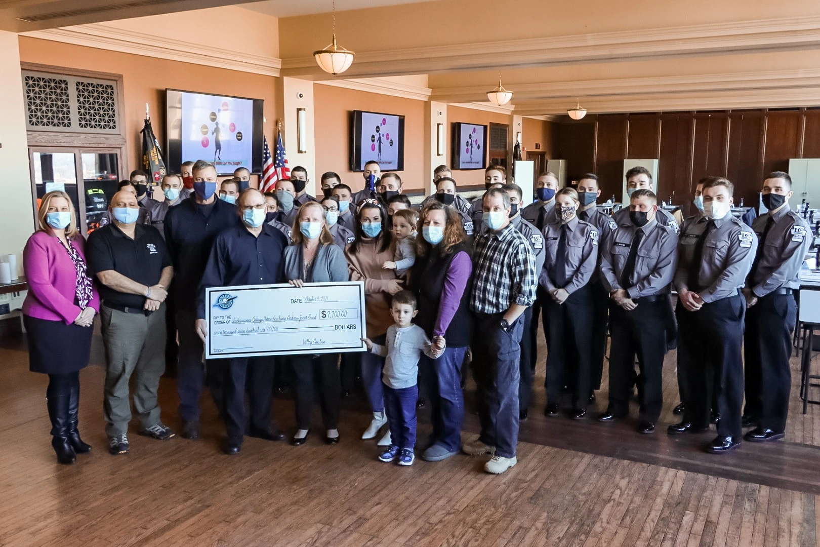 Police Academy $7.7k Check