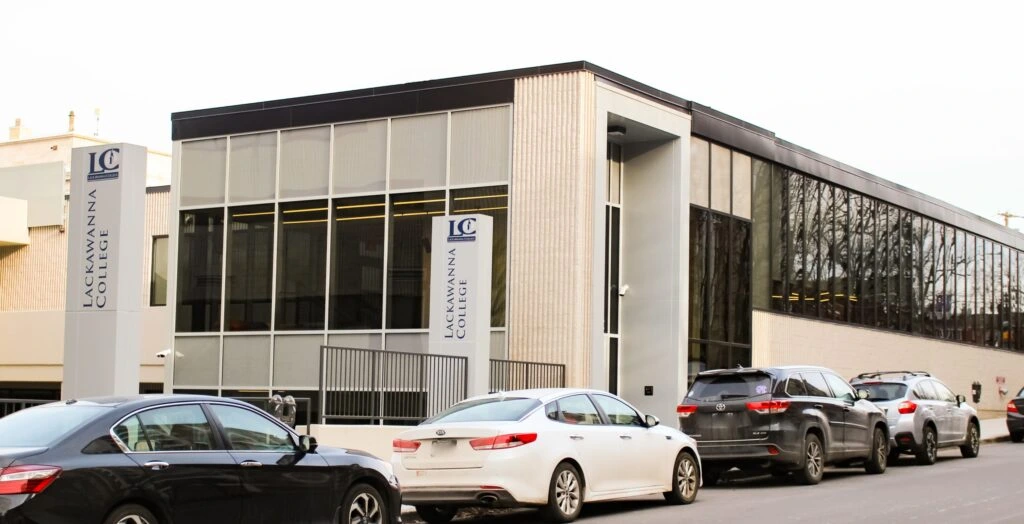 Lackawanna College Building Side View