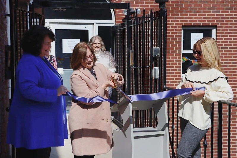 Ribbon cutting