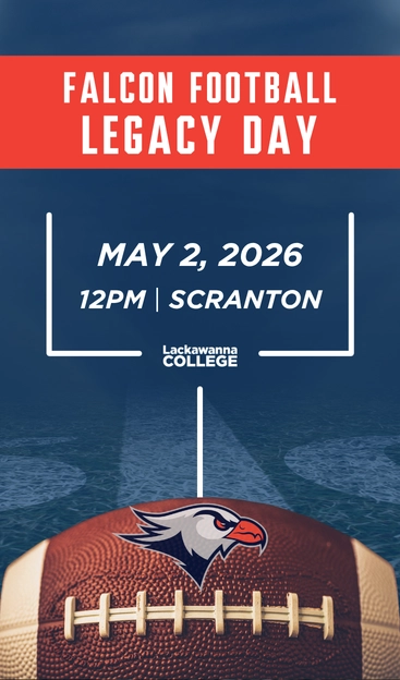 Falcon Football Legacy Day - May 2, 2026 - 12PM | Scranton - Lackawanna College